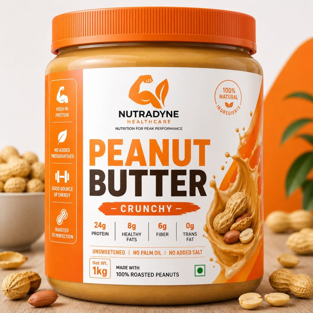 Crunchy Peanut Butter 1KG